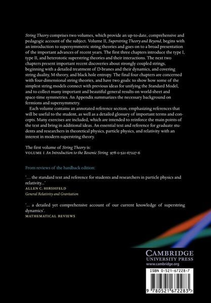 Produktbild: String Theory, Volume 2