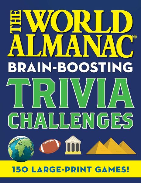 Produktbild: The World Almanac Brain-Boosting Trivia Challenges: 150 Large-Print Games!