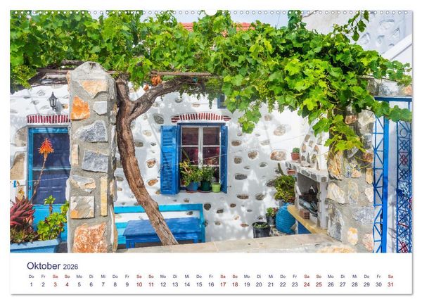 Produktbild: Astypalaia (hochwertiger Premium Wandkalender 2026 DIN A2 quer), Kunstdruck in Hochglanz