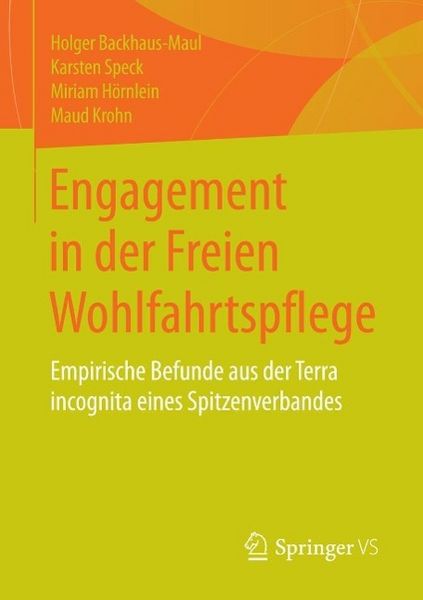 Produktbild: Engagement in der Freien Wohlfahrtspflege