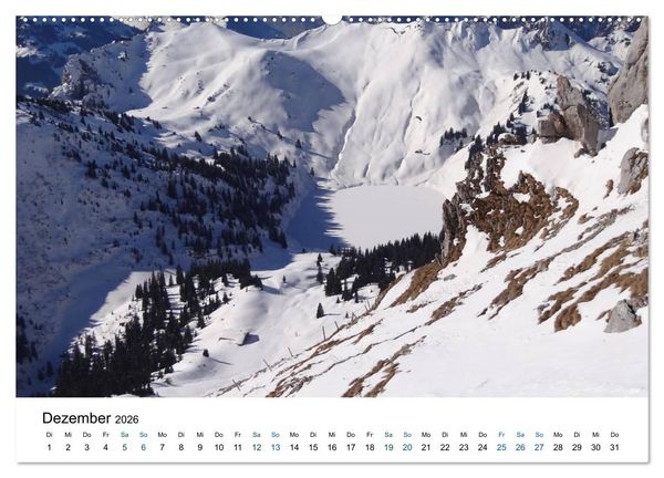 Produktbild: Stockhorn &ndash; &Uuml;ber Stock und Stein (Wandkalender 2026 DIN A2 quer), CALVENDO Monatskalender