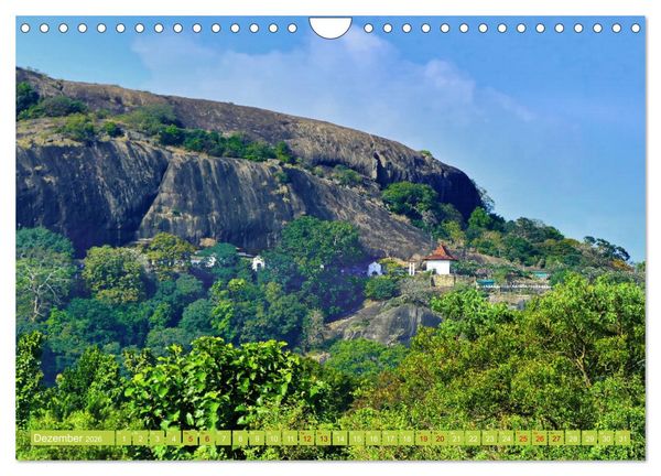 Produktbild: Sri Lanka, Gr&uuml;ne Berge - unber&uuml;hrte Natur (Wandkalender 2026 DIN A4 quer), CALVENDO Monatskalender