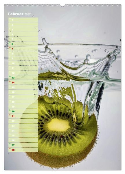 Produktbild: Erfrischendes Obst (Wandkalender 2027 DIN A2 hoch), CALVENDO Monatskalender