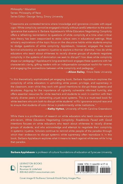 Produktbild: White Educators Negotiating Complicity