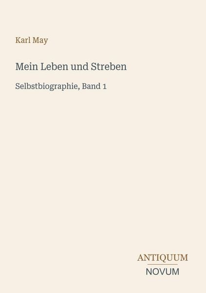 Produktbild: Mein Leben und Streben