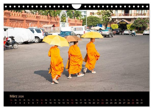 Produktbild: EXOTISCHES S&Uuml;DOSTASIEN (Wandkalender 2026 DIN A4 quer), CALVENDO Monatskalender
