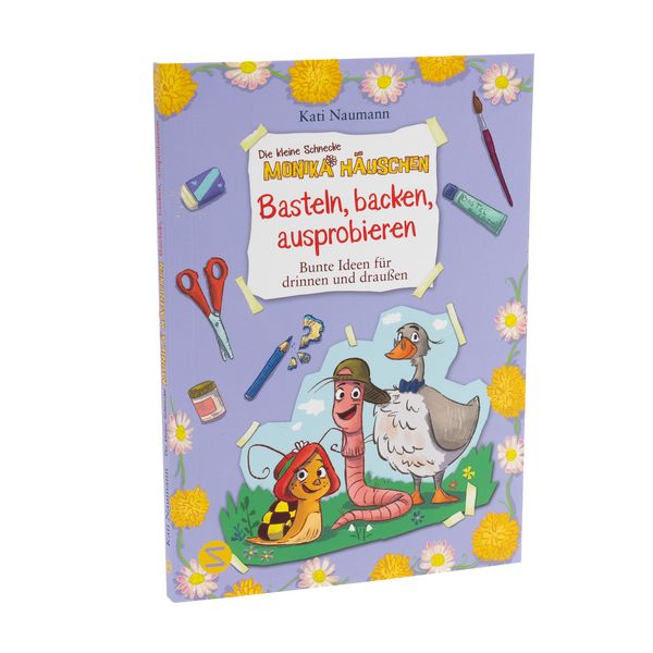 Produktbild: Die kleine Schnecke Monika H&auml;uschen: Basteln, backen, ausprobieren - Bunte Ideen f&uuml;r drinnen und drau&szlig;en