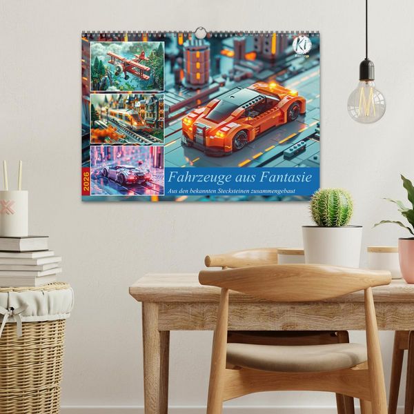 Produktbild: Fahrzeuge aus Fantasie (Wandkalender 2026 DIN A3 quer), CALVENDO Monatskalender