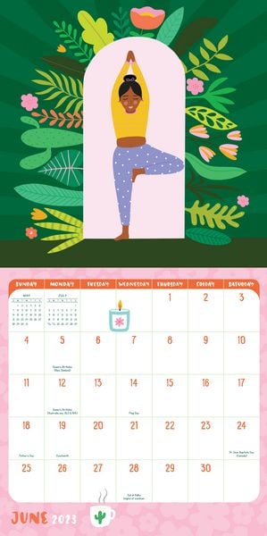 Produktbild: Plant Lady Wall Cal 2023