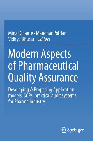 Produktbild: Modern Aspects of Pharmaceutical Quality Assurance