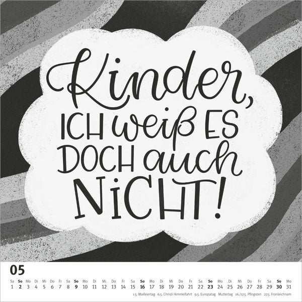 Produktbild: Funny Quotes im Quadrat 2027