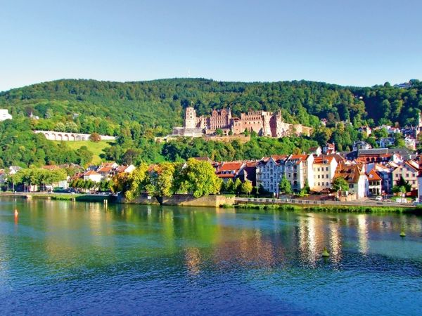 Produktbild: CALVENDO Puzzle Schloss Heidelberg und Altstadt am Neckar 1000 Teile Puzzle quer | 1000 Teile Lege-Gr&ouml;&szlig;e 64 &times; 48 cm Foto-Puzzle f&uuml;r gl&uuml;ckliche Stunden