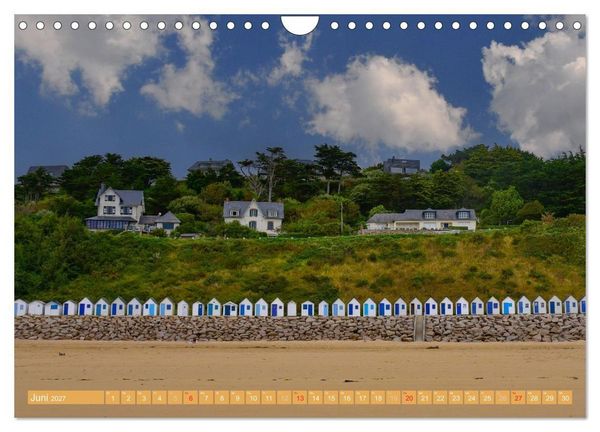 Produktbild: Quer durch die Normandie (Wandkalender 2027 DIN A4 quer), CALVENDO Monatskalender