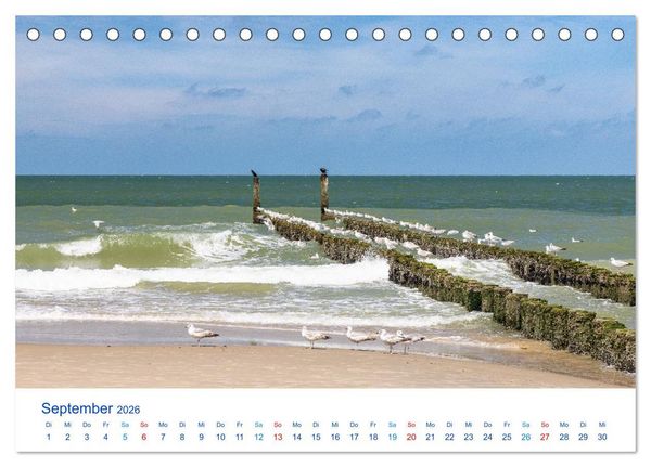Produktbild: Sommer in Seeland (Tischkalender 2026 DIN A5 quer), CALVENDO Monatskalender