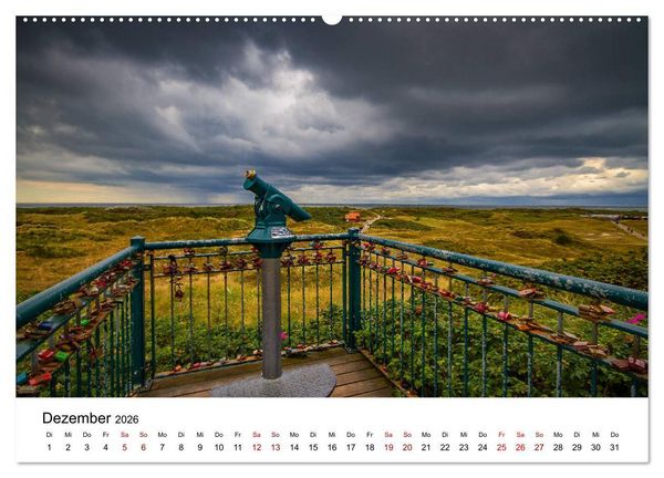 Produktbild: Langeoog &ndash; Ein Herbst auf der Insel des Lebens (Wandkalender 2026 DIN A2 quer), CALVENDO Monatskalender