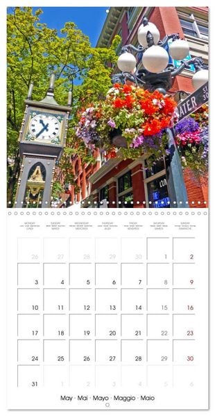 Produktbild: Vancouver Canada (Wall Calendar 2027 12 &times; 12 Inch) CALVENDO 12 Month Wall Calendar