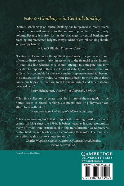 Produktbild: Challenges in Central Banking
