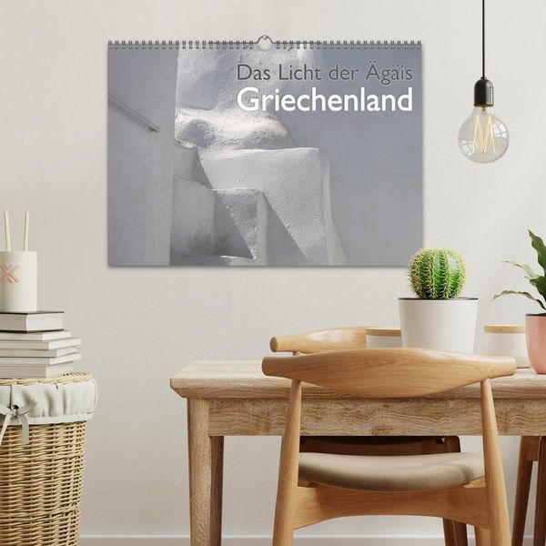 Produktbild: Griechenland - Das Licht der &Auml;g&auml;is (Wandkalender 2026 DIN A3 quer), CALVENDO Monatskalender