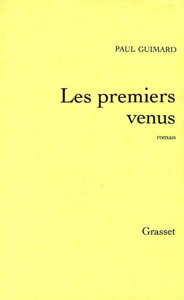 Produktbild: Les premiers venus