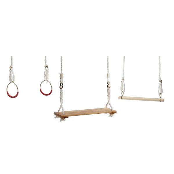 Produktbild: Idena Turnschaukel Set Brettschaukel Trapezschaukel Turnringe