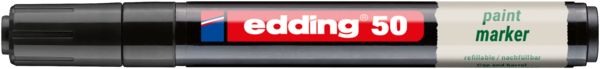 Produktbild: Edding 50 EcoLine 4-50-001 Lackmarker Schwarz 2 mm, 3mm