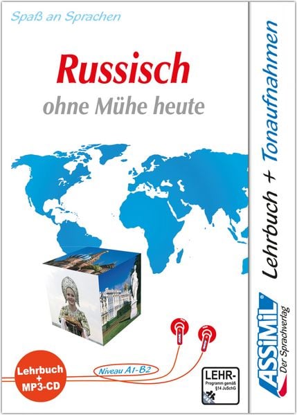 Produktbild: ASSiMiL Russisch ohne M&uuml;he heute - MP3-Sprachkurs - Niveau A1-B2