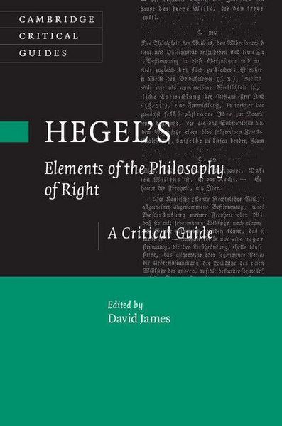 Produktbild: Hegel's Elements of the Philosophy of Right