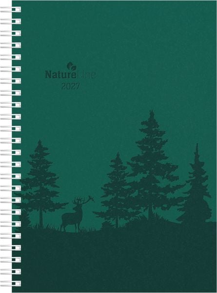 Produktbild: Wochenplaner Forest Ringbuch 2027