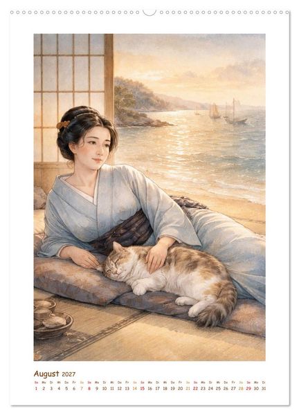 Produktbild: Glanz der Meiji-Zeit (Wandkalender 2027 DIN A2 hoch), CALVENDO Monatskalender