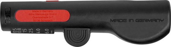 Produktbild: Wiha 44242 Abisolierwerkzeug 0.5 bis 6mm&sup2; 10 bis 20 8 bis 13mm