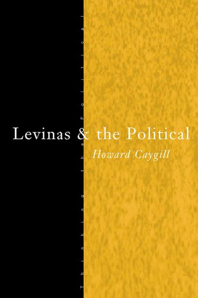 Produktbild: Levinas and the Political