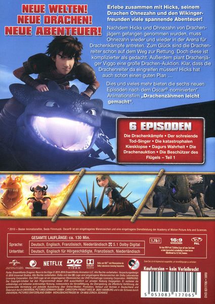 Produktbild: Dragons - Auf zu neuen Ufern - Staffel 4 - Vol. 2