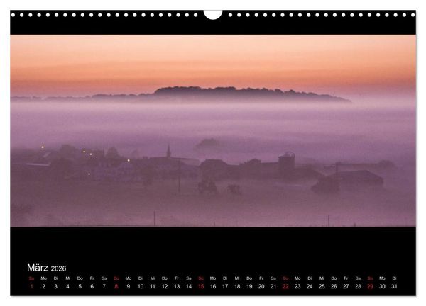 Produktbild: NEBEL (Wandkalender 2026 DIN A3 quer), CALVENDO Monatskalender