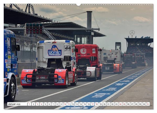 Produktbild: Abenteuer TRUCK RACING (Wandkalender 2026 DIN A2 quer), CALVENDO Monatskalender