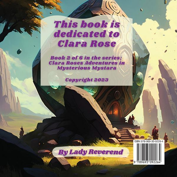 Produktbild: Clara Rose and the Magical Speaking Stones of Mystara