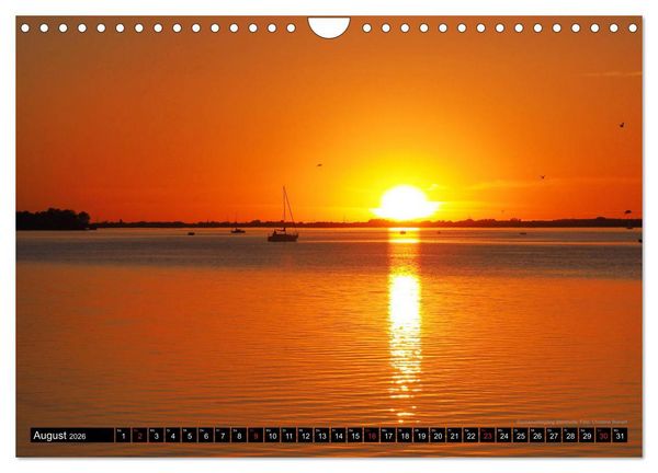 Produktbild: Steinhuder Meer, Momentaufnahmen von Christine Bienert (Wandkalender 2026 DIN A4 quer), CALVENDO Monatskalender
