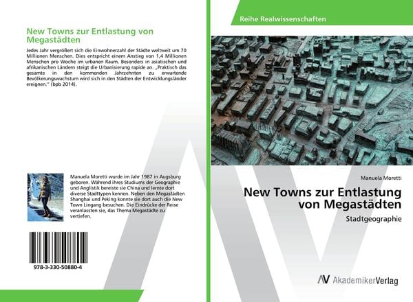 New Towns zur Entlastung von Megastädten, Taschenbuch von Manuela Moretti, AV Akademikerverlag, 9783330508804