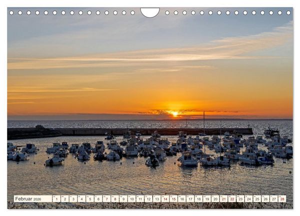 Produktbild: Bretagne - Traumk&uuml;sten im s&uuml;dlichen Finist&egrave;re (Wandkalender 2026 DIN A4 quer), CALVENDO Monatskalender