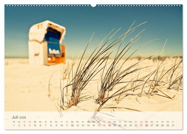 Produktbild: Das "Nordsee-Gef&uuml;hl" (Wandkalender 2026 DIN A2 quer), CALVENDO Monatskalender