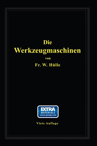 Produktbild: Die Werkzeugmaschinen