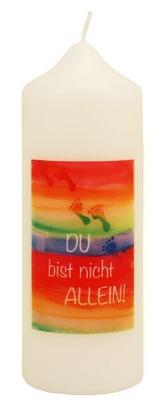 Produktbild: Kerze Du bist nicht allein!