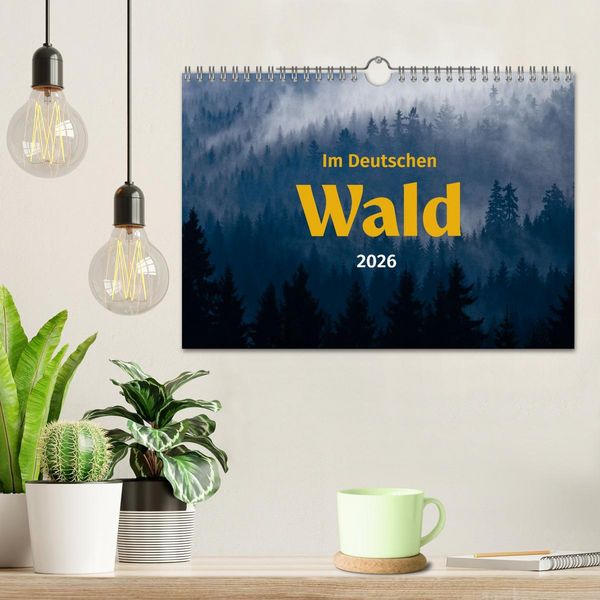 Produktbild: Im Deutschen Wald (Wandkalender 2026 DIN A4 quer), CALVENDO Monatskalender