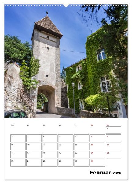 Produktbild: MERAN Terminplaner (hochwertiger Premium Wandkalender 2026 DIN A2 hoch), Kunstdruck in Hochglanz