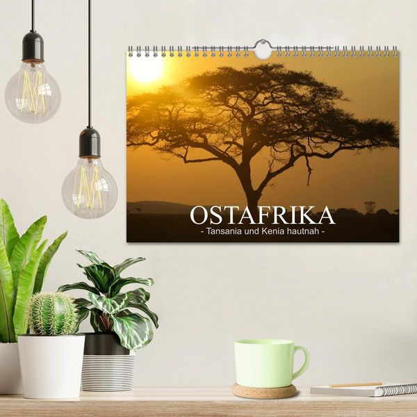 Produktbild: Ostafrika - Tansania und Kenia hautnah (Wandkalender 2026 DIN A4 quer), CALVENDO Monatskalender