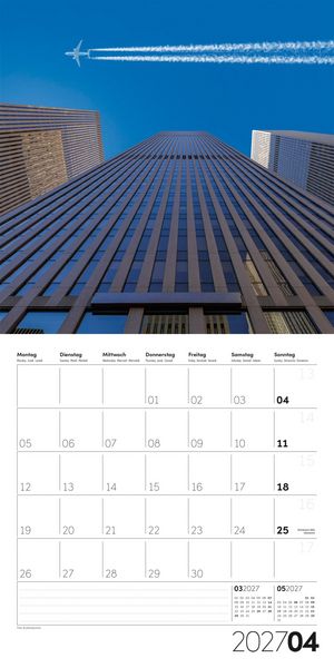Produktbild: Die Farbe Blau Kalender 2027 - 30x30 - Art12