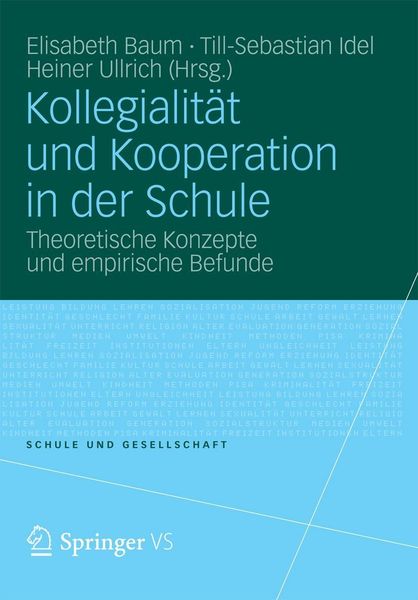 Produktbild: Kollegialit&auml;t und Kooperation in der Schule