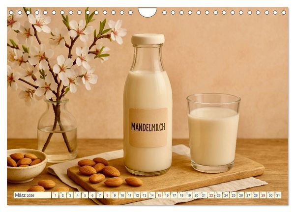 Produktbild: Milch und Milchprodukte (Wandkalender 2026 DIN A4 quer), CALVENDO Monatskalender