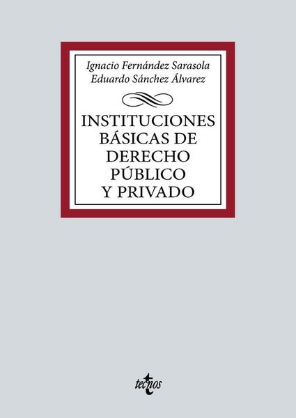 Produktbild: Instituciones b&aacute;sicas de Derecho p&uacute;blico y privado