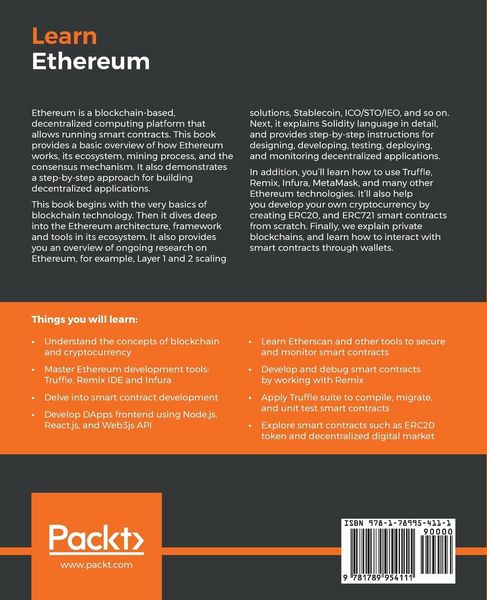 Produktbild: Learn Ethereum