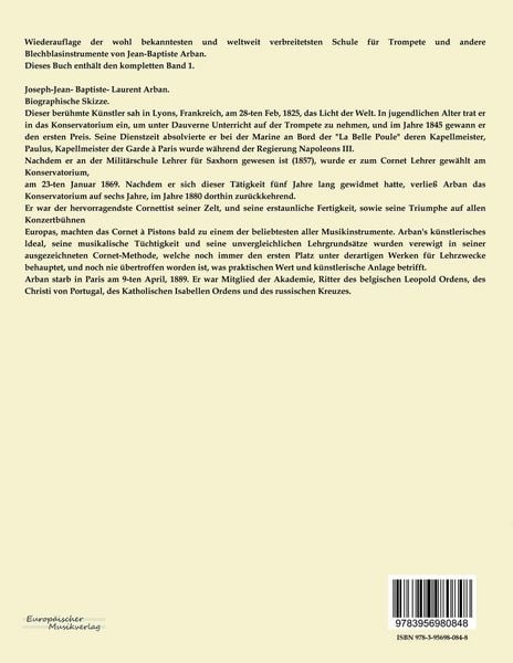 Produktbild: Arban Schule f&uuml;r Trompete